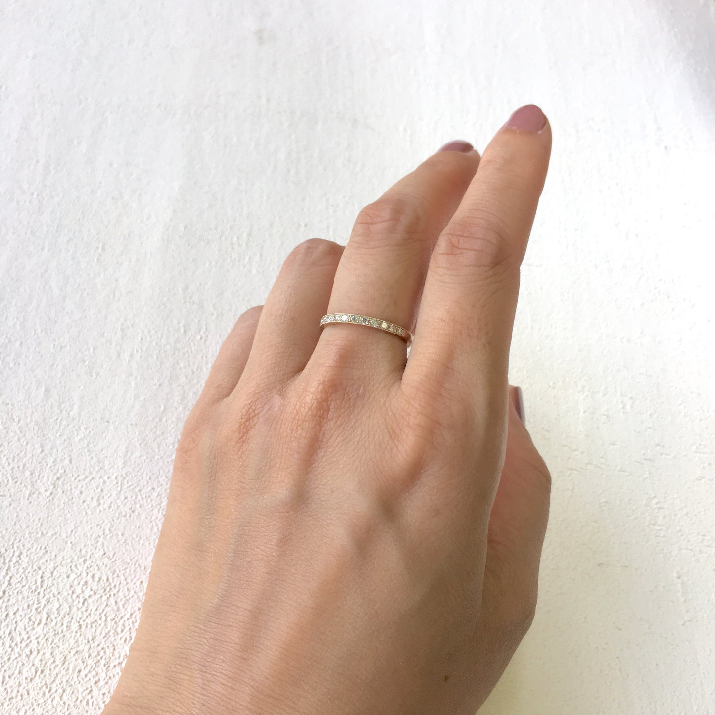 Anello “metà etarnità” <ハーフエタニティリング>