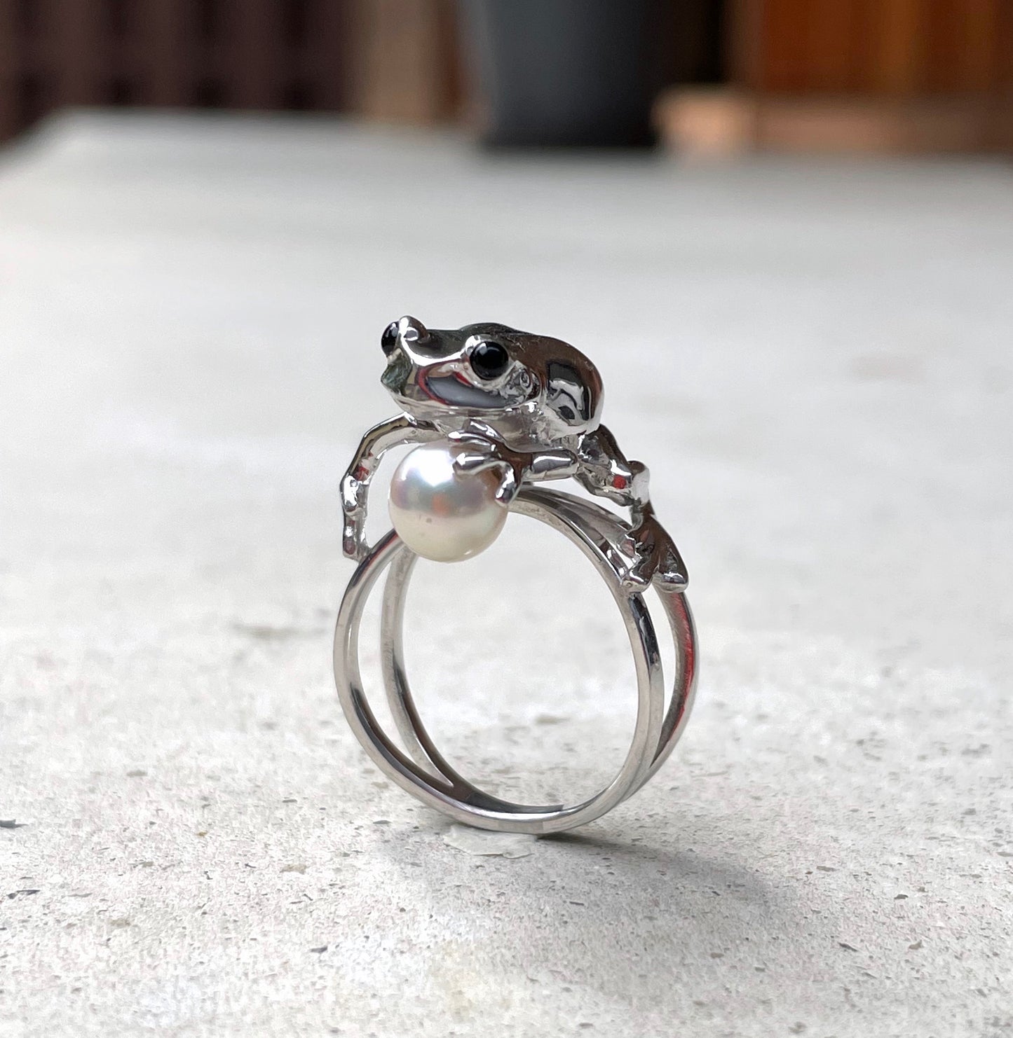 Anello “Raganella” <アマガエルのリング>