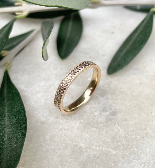 Anello “corona di alloro” ＜月桂冠のリング＞